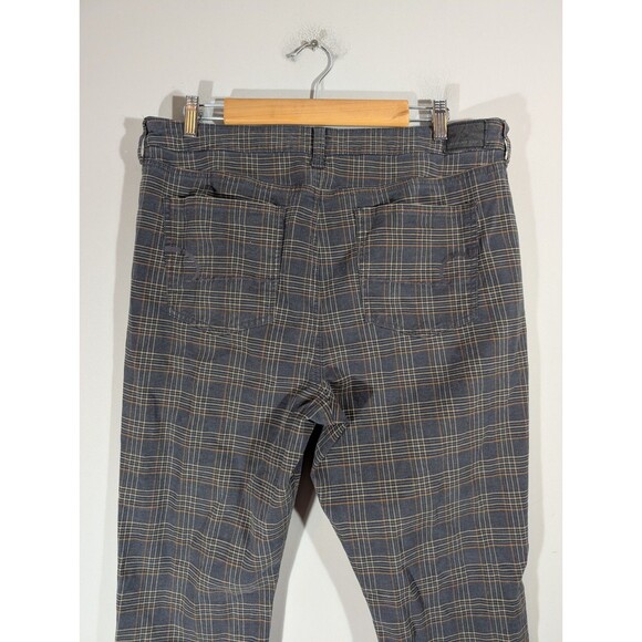 American Eagle Womens Plaid Super High Rise Jegging Pants Sz 18 Preppy Academia - Picture 6 of 8